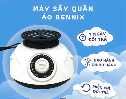 Tủ sấy quần áo Bennix BN-115BIG Thái Lan mới 2022